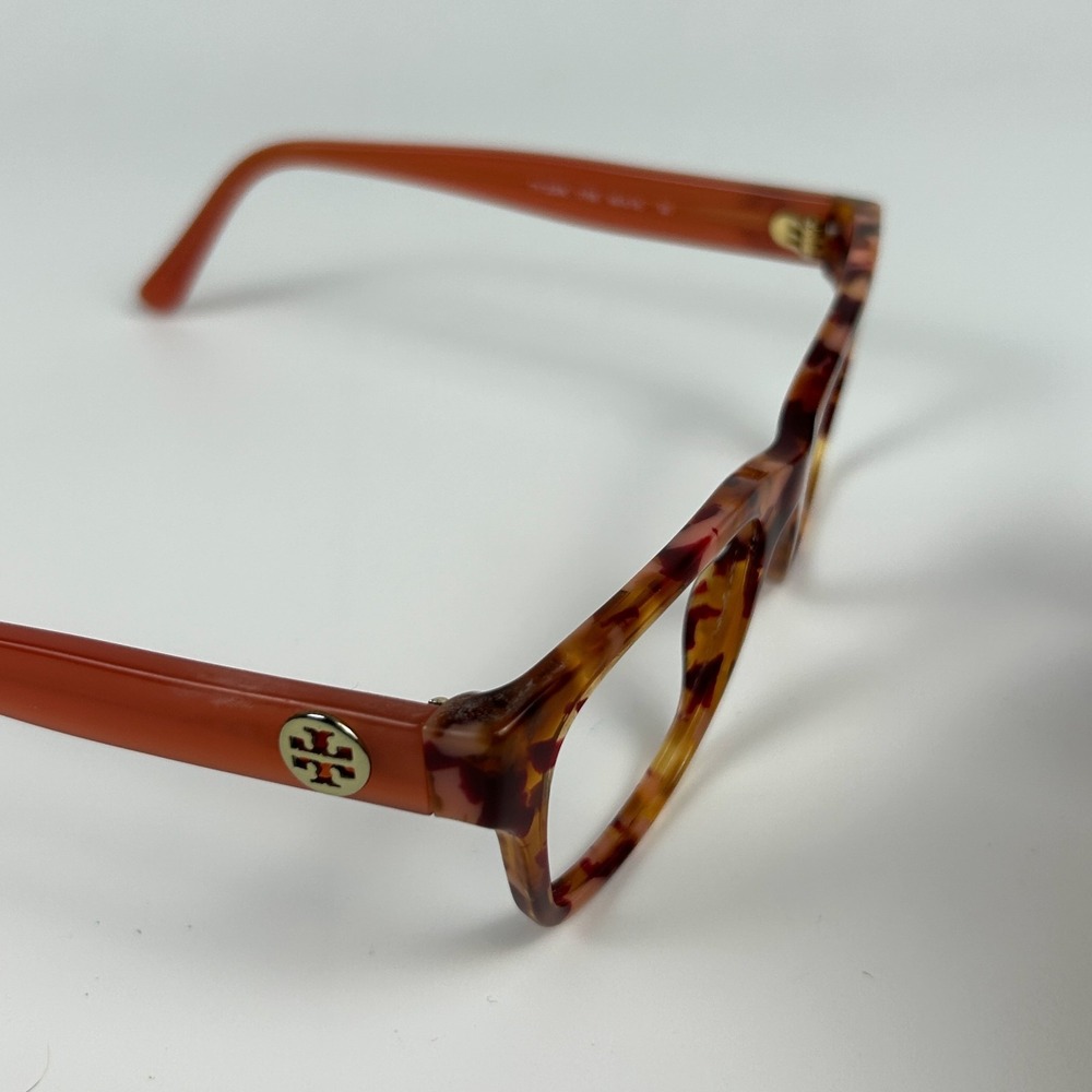 Tory Burch TY2098 1758 Women Eyeglasses Frame Orange Tortoise Shell 48-18-140 mm - Picture 4 of 10